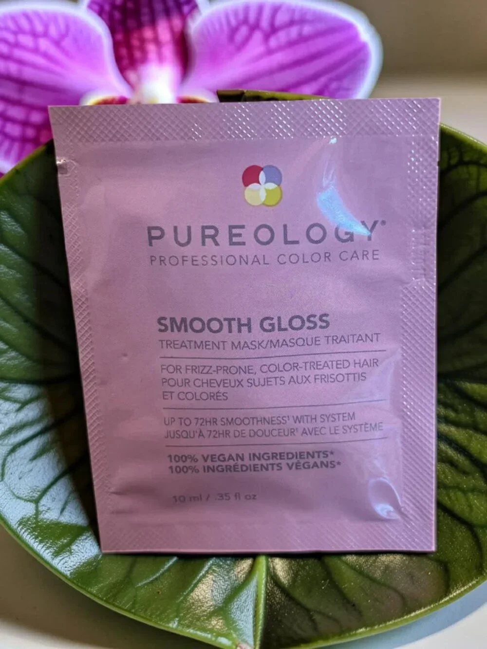 Pureology Smooth Gloss Treatment Mask 0.35 oz Sample